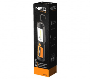 Neo Tools 99-042 Műhely-vizsgálólámpa elemes 3xAA 300lm COB LED elemekkel 3W